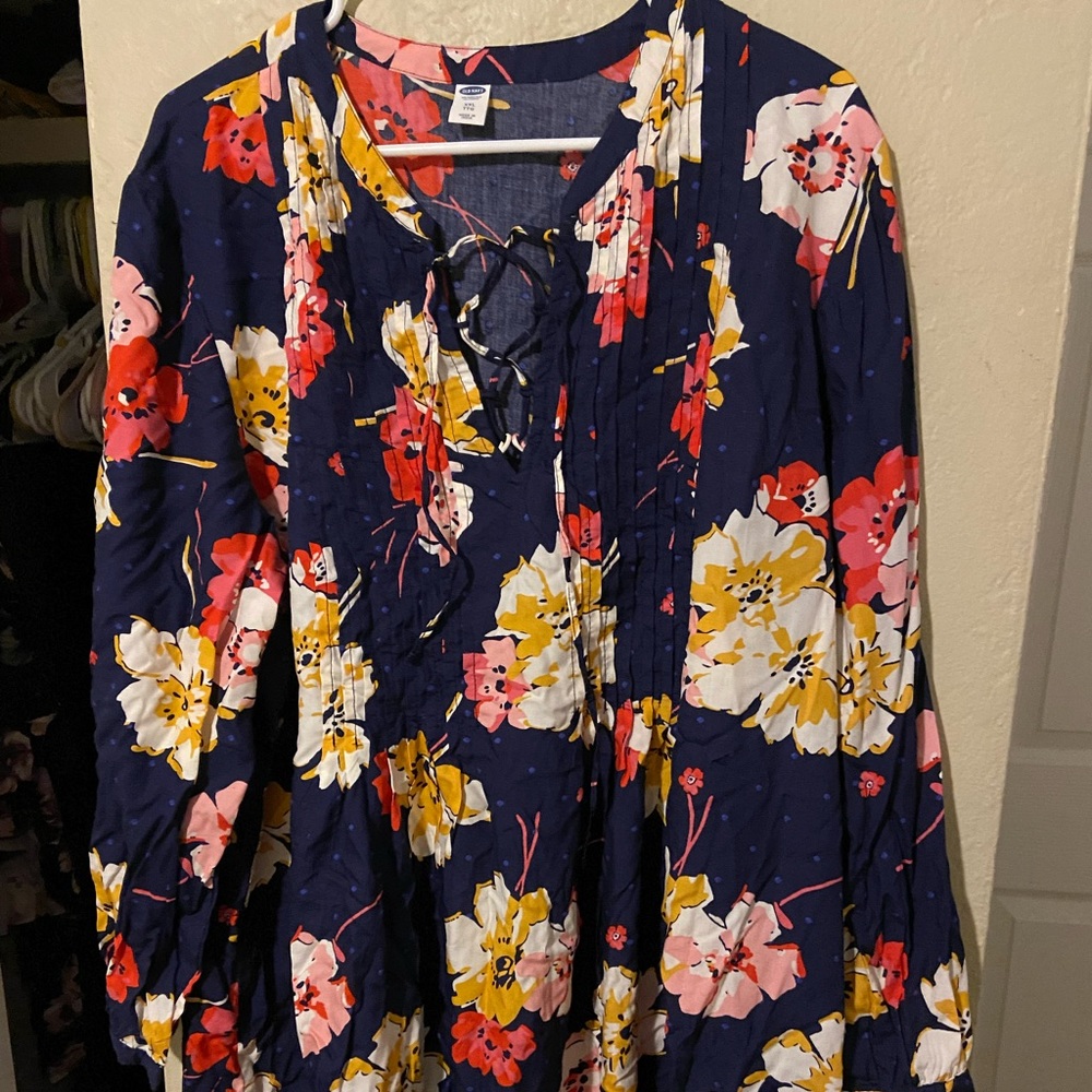 Old Navy Floral Midi Dress